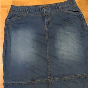 Jean skirt